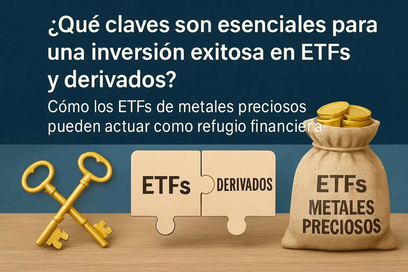 qué claves son esenciales para una inversión exitosa en ETFs y derivados Cómo los ETFs de metales preciosos pueden actuar como refugio financiero
