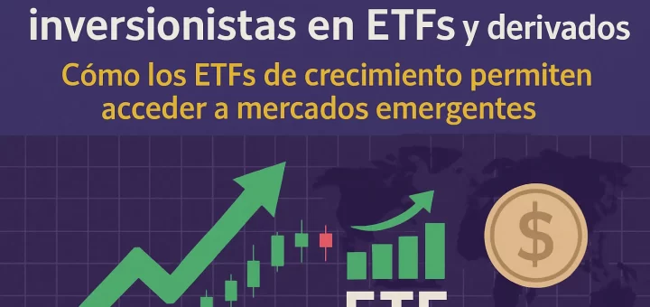 qué desafíos enfrentan los inversionistas en ETFs y derivados Cómo los ETFs de crecimiento permiten acceder a mercados emergentes