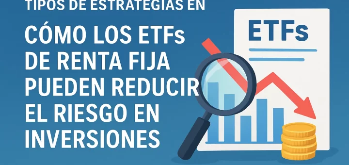 tipos de estrategias en Cómo los ETFs de renta fija pueden reducir el riesgo en inversiones