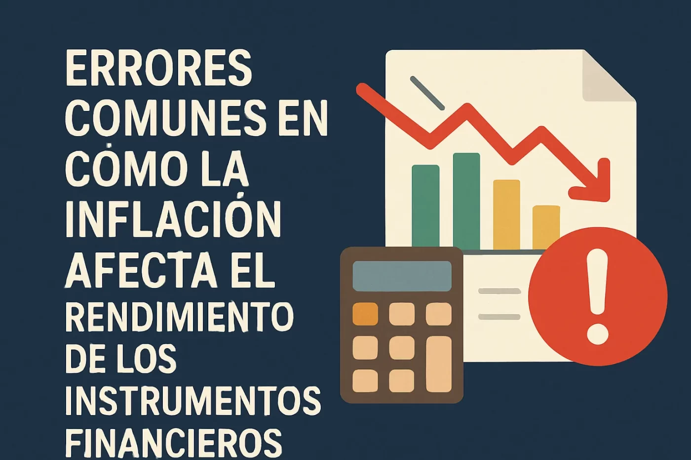 errores comunes en Cómo la inflación afecta el rendimiento de los instrumentos financieros