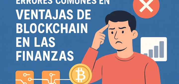 errores comunes en Ventajas de blockchain en las finanzas