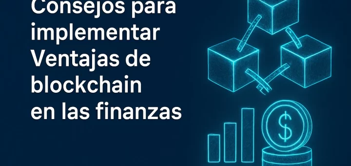 consejos para implementar Ventajas de blockchain en las finanzas