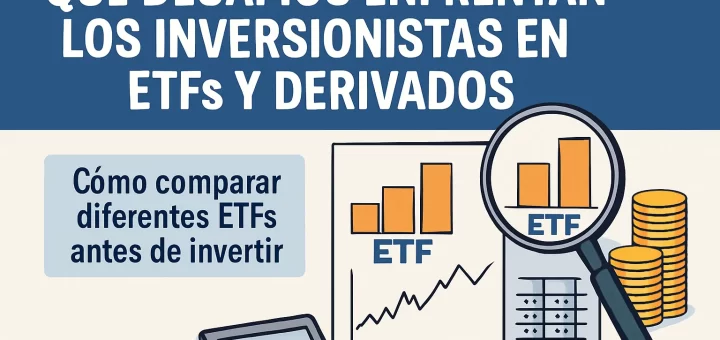 qué desafíos enfrentan los inversionistas en ETFs y derivados Cómo comparar diferentes ETFs antes de invertir