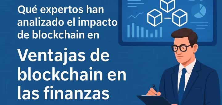 qué expertos han analizado el impacto de blockchain en Ventajas de blockchain en las finanzas