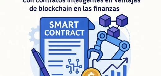 cómo aprovechar la automatización con contratos inteligentes en Ventajas de blockchain en las finanzas