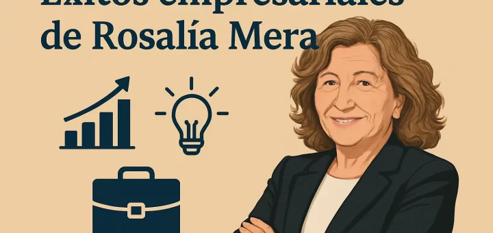 éxitos empresariales de Rosalía Mera