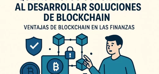 qué aspectos considerar al desarrollar soluciones de blockchain en Ventajas de blockchain en las finanzas