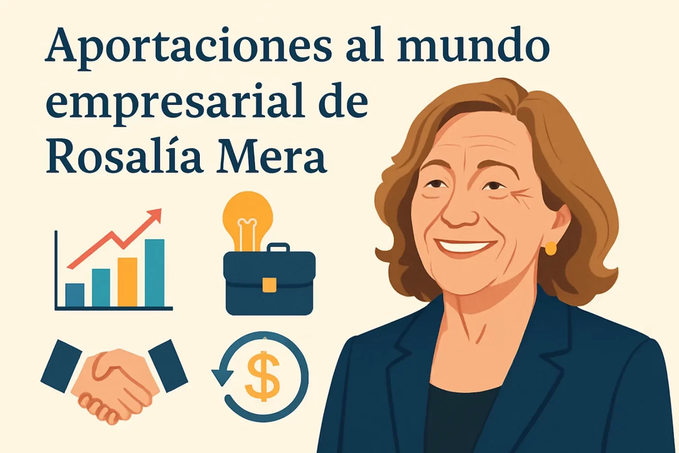 aportaciones al mundo empresarial de Rosalía Mera