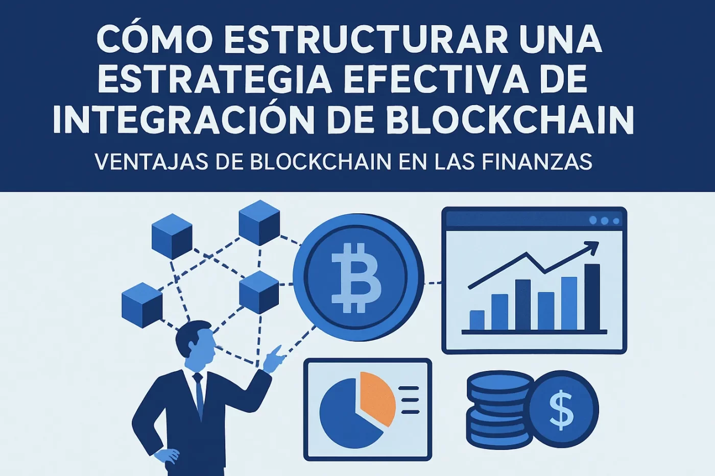 cómo estructurar una estrategia efectiva de integración de blockchain Ventajas de blockchain en las finanzas