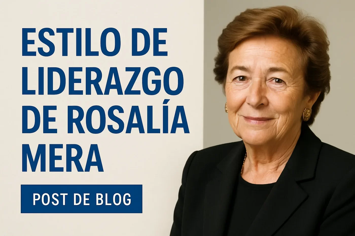 estilo de liderazgo de Rosalía Mera