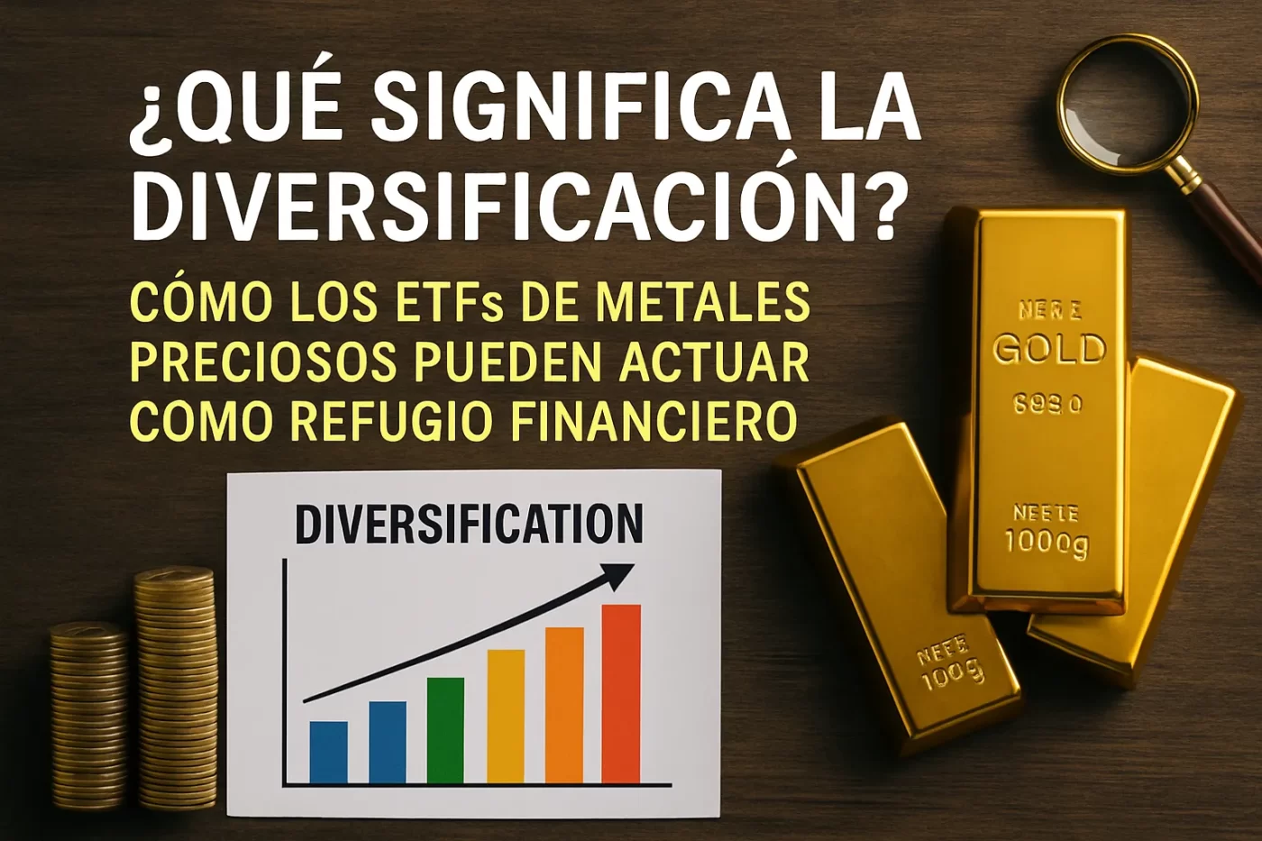 qué significa la diversificación en Cómo los ETFs de metales preciosos pueden actuar como refugio financiero