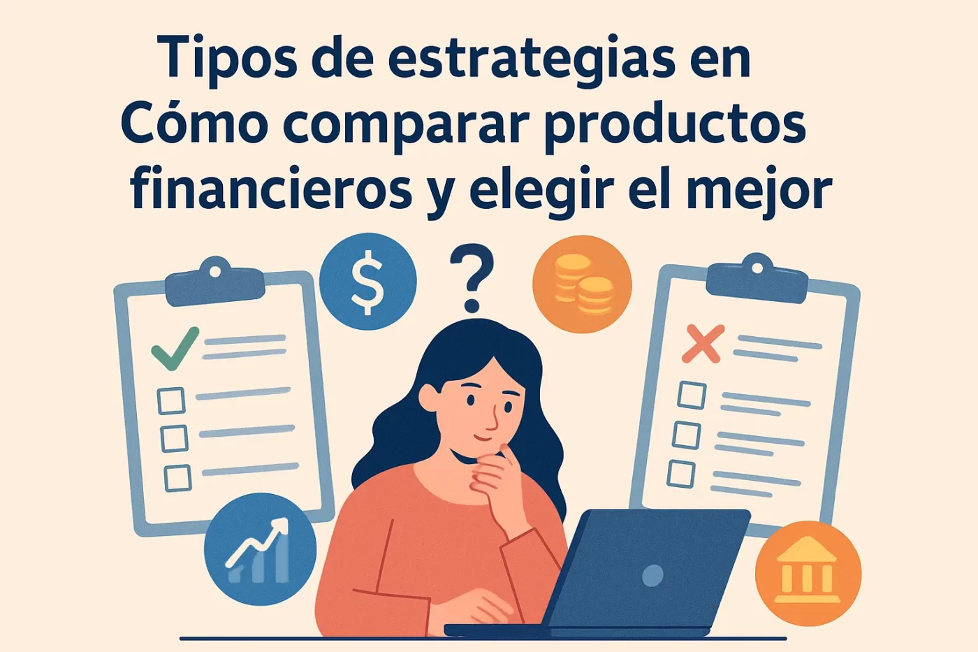tipos de estrategias en Cómo comparar productos financieros y elegir el mejor