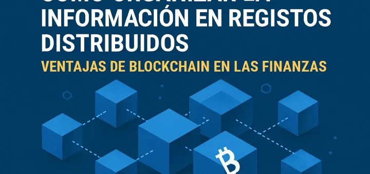 cómo organizar la información en registros distribuidos Ventajas de blockchain en las finanzas