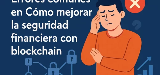 errores comunes en Cómo mejorar la seguridad financiera con blockchain