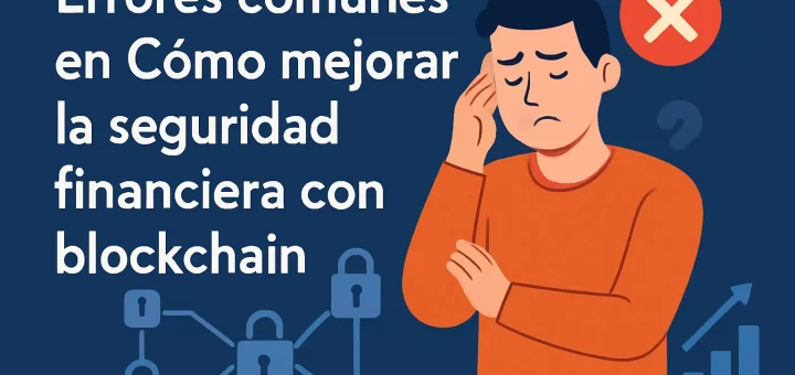 errores comunes en Cómo mejorar la seguridad financiera con blockchain