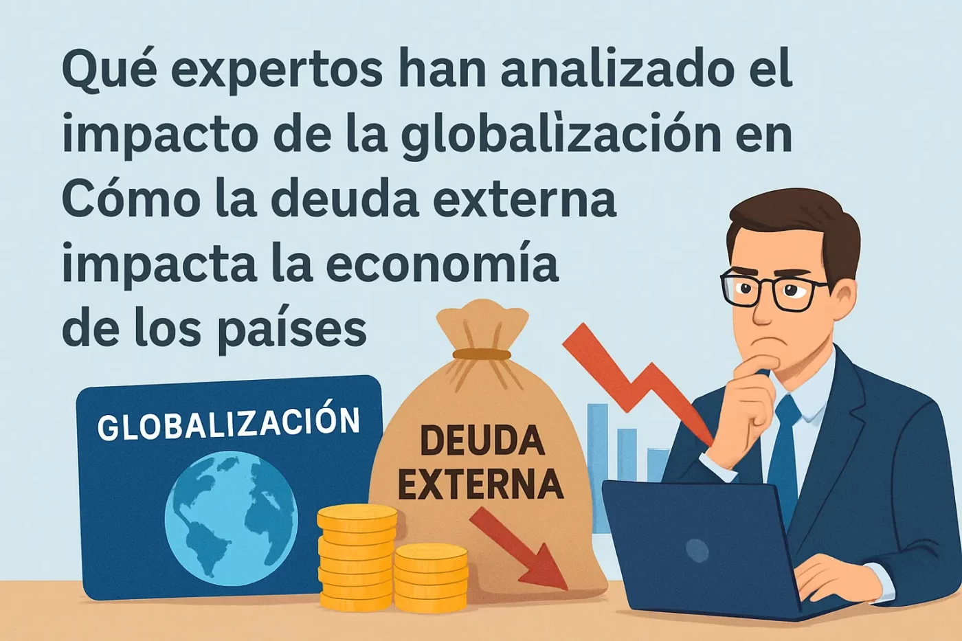 qué expertos han analizado el impacto de la globalización en Cómo la deuda externa impacta la economía de los países
