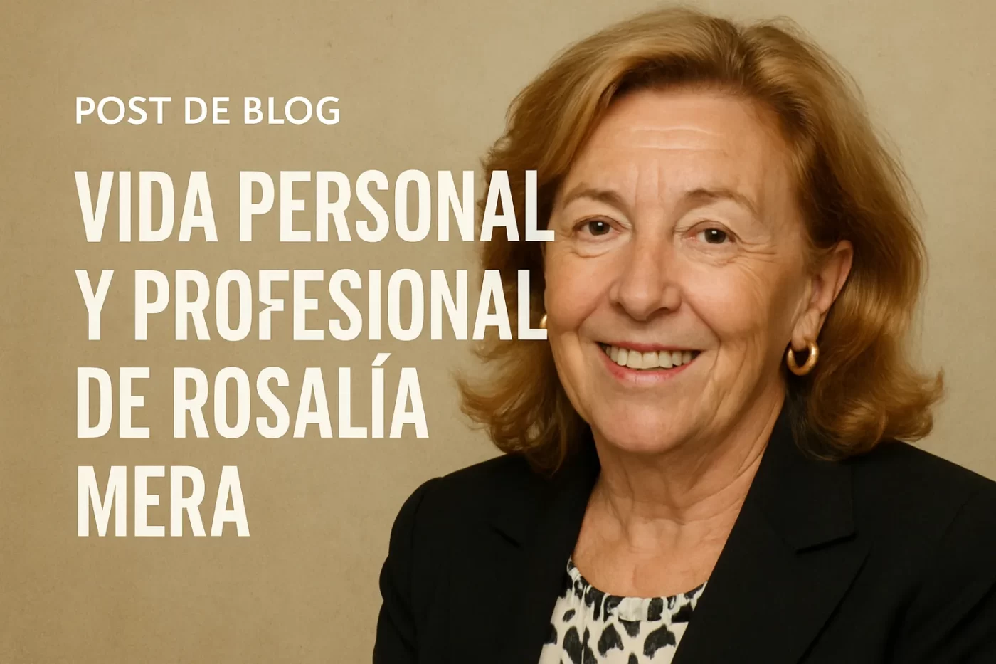vida personal y profesional de Rosalía Mera