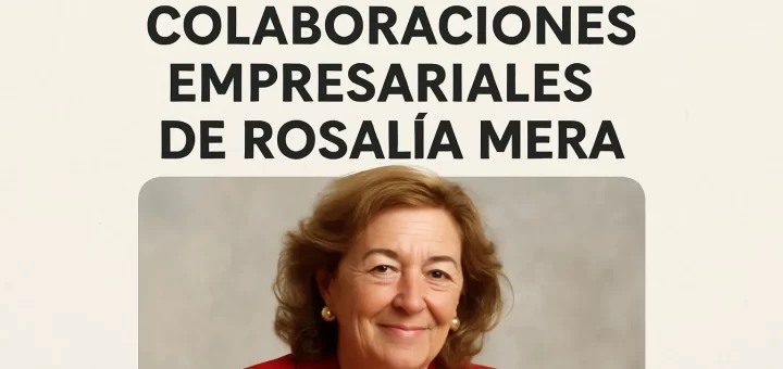 colaboraciones empresariales de Rosalía Mera