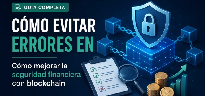 cómo evitar errores en Cómo mejorar la seguridad financiera con blockchain