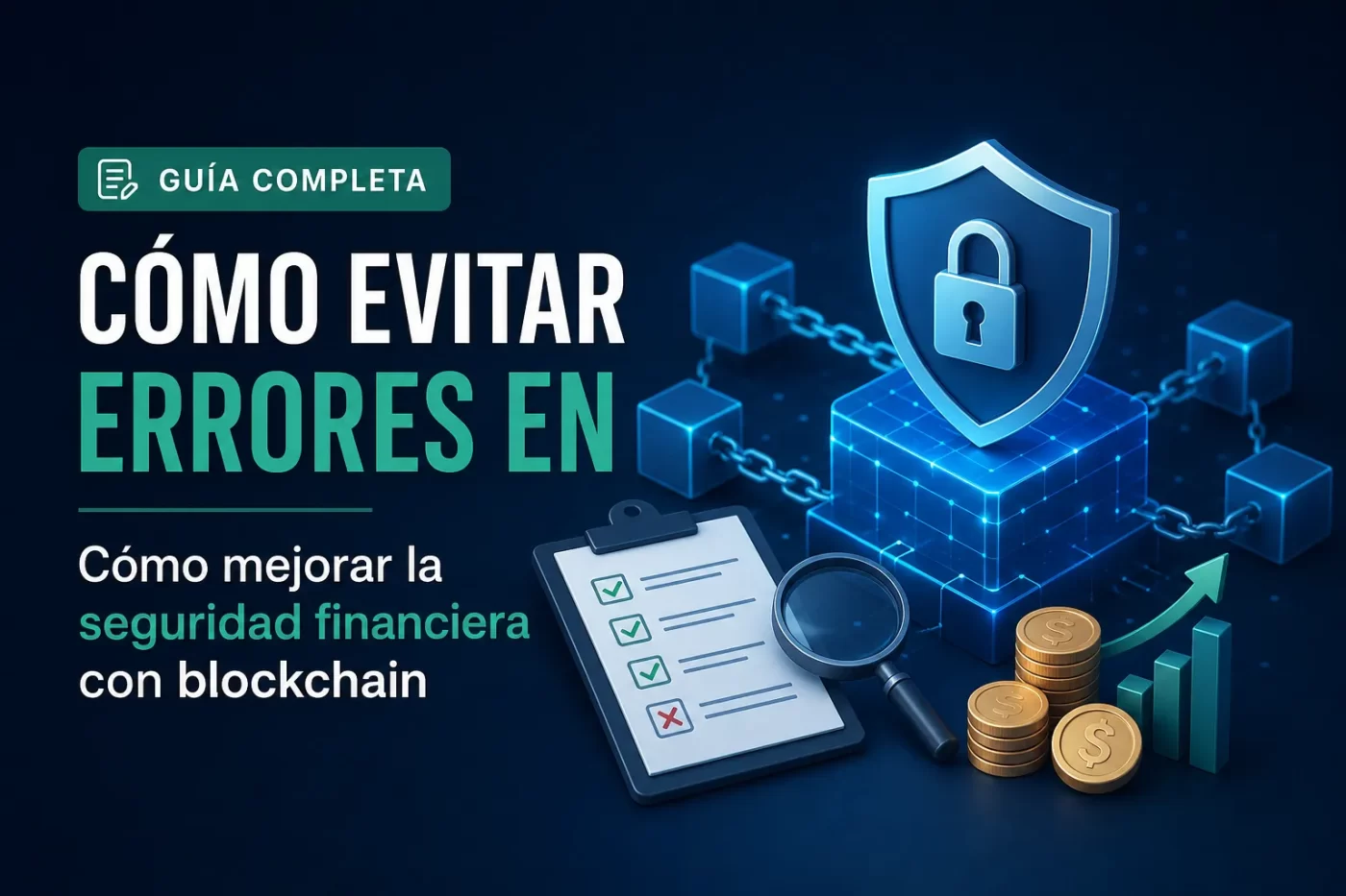 cómo evitar errores en Cómo mejorar la seguridad financiera con blockchain