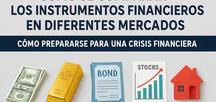 cómo se comparan los instrumentos financieros en diferentes mercados Cómo prepararse para una crisis financiera
