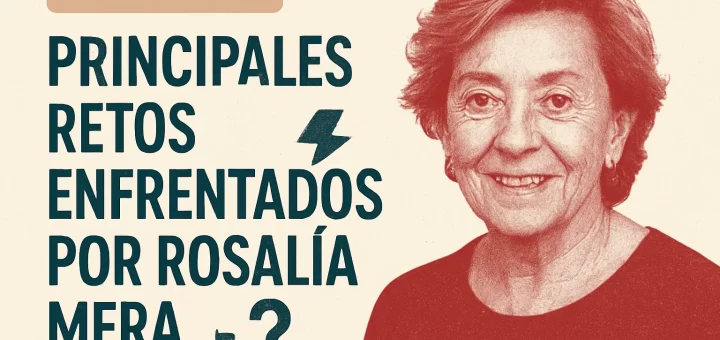principales retos enfrentados por Rosalía Mera