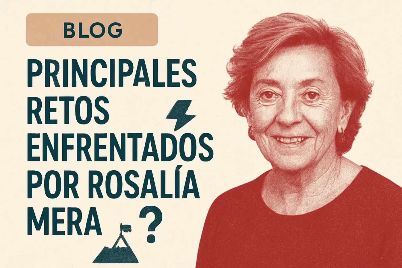 principales retos enfrentados por Rosalía Mera