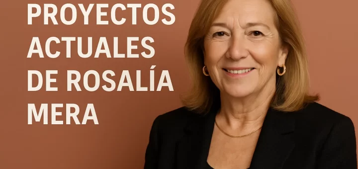 proyectos actuales de Rosalía Mera