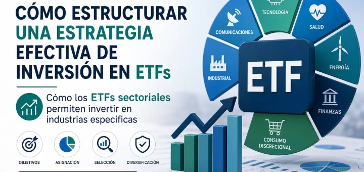 cómo estructurar una estrategia efectiva de inversión en ETFs Cómo los ETFs sectoriales permiten invertir en industrias específicas