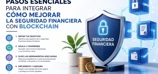 pasos esenciales para integrar Cómo mejorar la seguridad financiera con blockchain