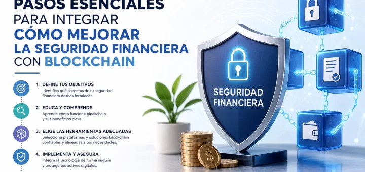 pasos esenciales para integrar Cómo mejorar la seguridad financiera con blockchain