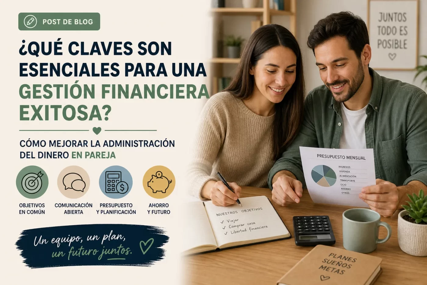 qué claves son esenciales para una gestión financiera exitosa Cómo mejorar la administración del dinero en pareja