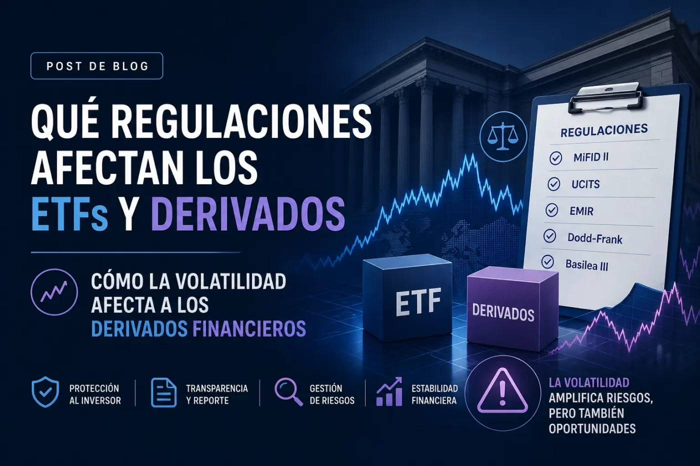 qué regulaciones afectan los ETFs y derivados Cómo la volatilidad afecta a los derivados financieros