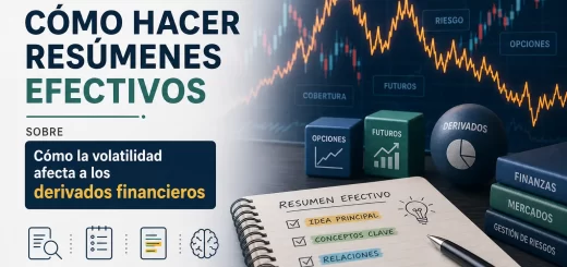 cómo hacer resúmenes efectivos sobre Cómo la volatilidad afecta a los derivados financieros