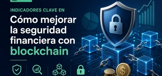 indicadores clave en Cómo mejorar la seguridad financiera con blockchain