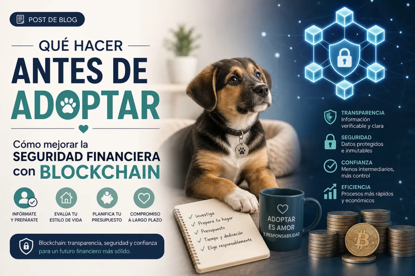 qué hacer antes de adoptar Cómo mejorar la seguridad financiera con blockchain