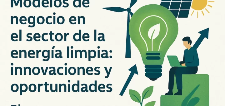 Modelos de negocio en el sector de la energía limpia: innovaciones y oportunidades