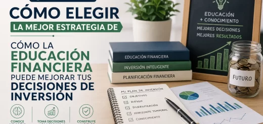 cómo elegir la mejor estrategia de Cómo la educación financiera puede mejorar tus decisiones de inversión