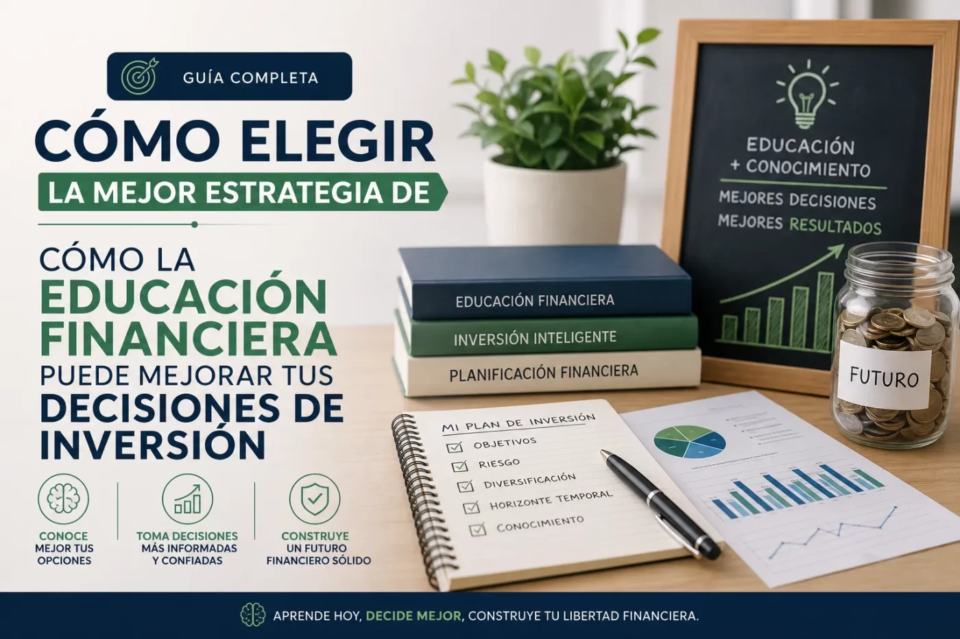 cómo elegir la mejor estrategia de Cómo la educación financiera puede mejorar tus decisiones de inversión