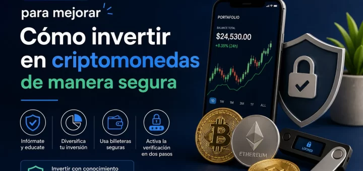 consejos para mejorar Cómo invertir en criptomonedas de manera segura