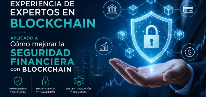 experiencia de expertos en blockchain aplicado a Cómo mejorar la seguridad financiera con blockchain