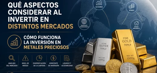 qué aspectos considerar al invertir en distintos mercados Cómo funciona la inversión en metales preciosos