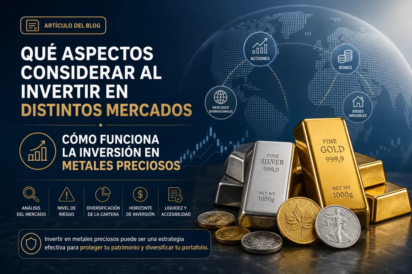 que-aspectos-considerar-al-invertir-en-distintos-mercados-Como-funciona-la-inversion-en-metales-preciosos - EconomiaeInversion.com qué aspectos considerar al invertir en distintos mercados Cómo funciona la inversión en metales preciosos