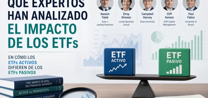 qué expertos han analizado el impacto de los ETFs en Cómo los ETFs activos difieren de los ETFs pasivos