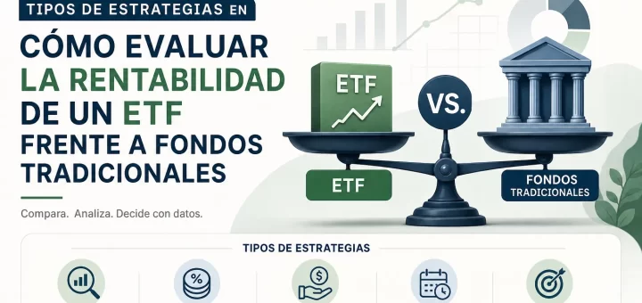 tipos de estrategias en Cómo evaluar la rentabilidad de un ETF frente a fondos tradicionales